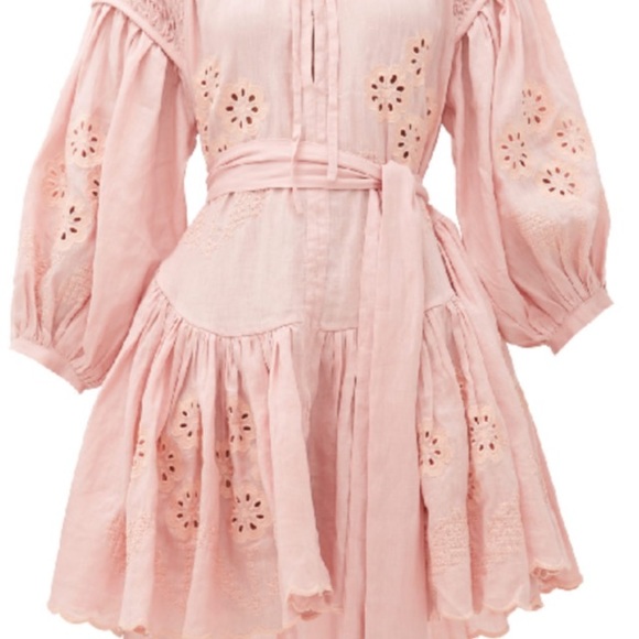 INNIKA CHOO Mini Frill Meg Nettick dress in Candy Floss color, size 0. NWT - Picture 5 of 16